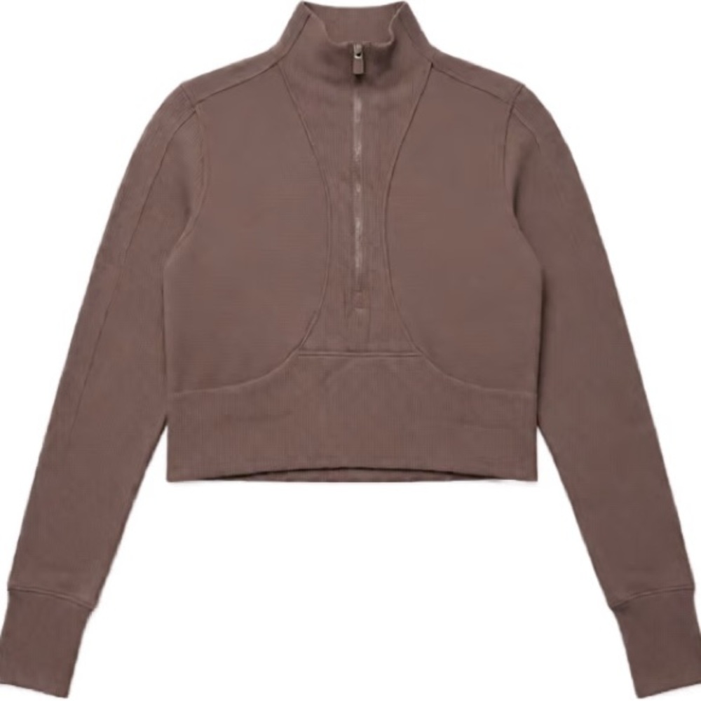 Women's Purple-ish High-Neck Top